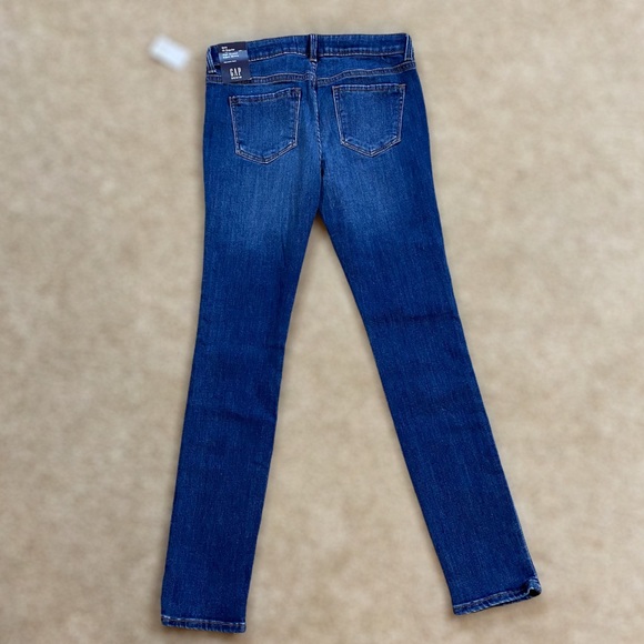 Gap Kids Skinny Sequin Flippy Emoji Jeans, Hi Bye Smiley Face NWT Size 10 - Picture 7 of 14